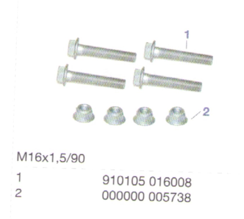 MERCEDES-BENZ Fastening Bolt, stabilizer 5216181 - Leonpart Automotive